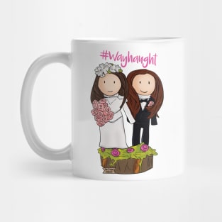 Wayhaught Wedding cake topper Mug